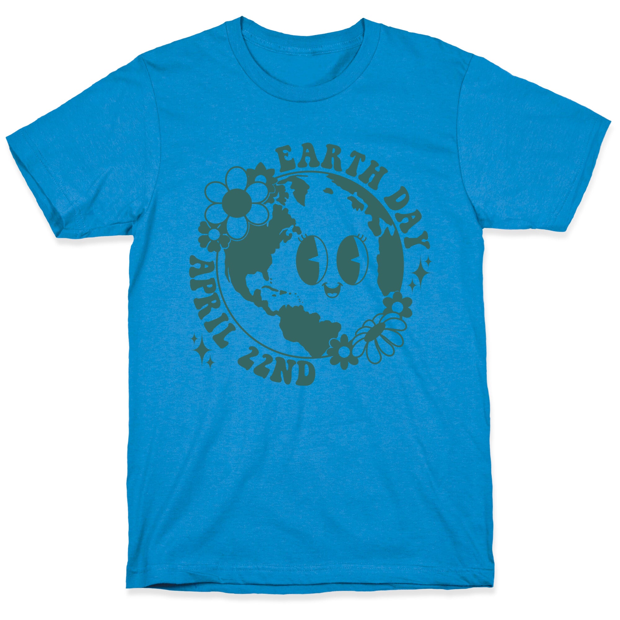Earth Day Retro Cartoon T-Shirt